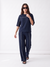 Women's Airport Style Ribbed Co-Ord Set with Wide-Leg Trousers|Women's Designer-Inspired Co-Ord Set|