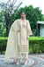 Charming Off-White Designer Kurti Set with Chiffon Dupatta