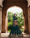 Majestic Moments: The Bride's Journey in Luxurious Indian Couture