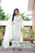 Elegant Cream Embroidered Cotton Kurti Set with Dupatta – Ethnic Grace Collection