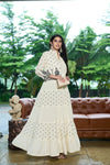 Charming Off-White Designer Gown