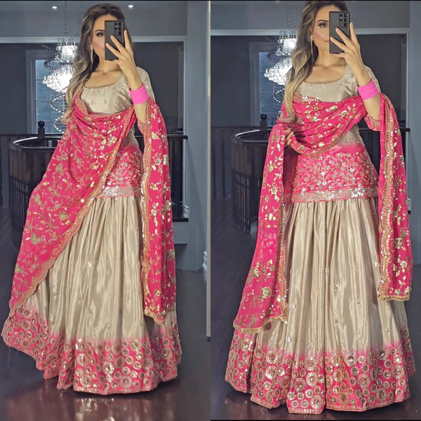 π*Presenting New Designers Lehenga -Top In New Fancy Style*ππ