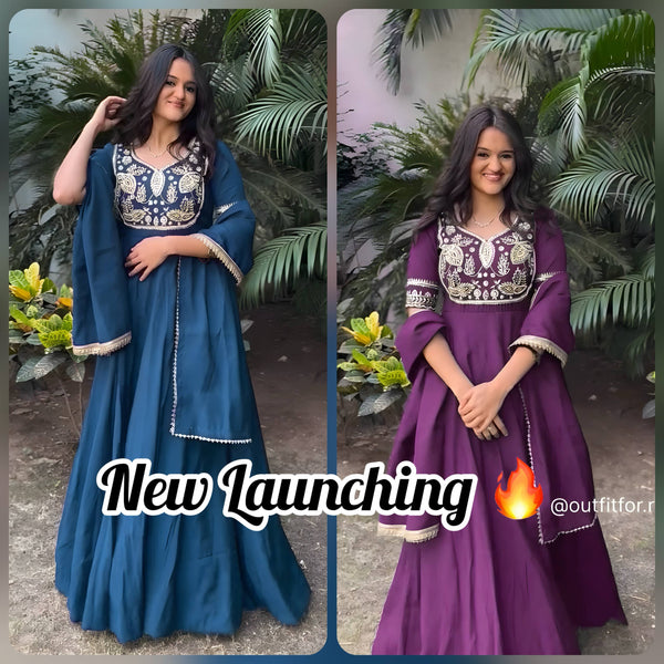 Graceful Serenity: Woman in Purple Embracing Nature kf