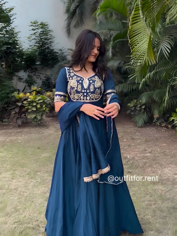 Graceful Serenity: Woman in Purple Embracing Nature kf