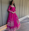 Enchanted Blush: Exquisite Bridal Pink Lehenga Choli