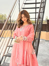 Elegant Essence: Exquisite Pink Pakistani Suit for Timeless Beauty