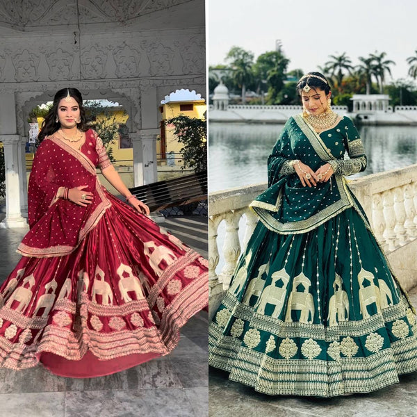 Ethereal Elegance: Captivating Indian Lehenga Collection for the Modern Muse