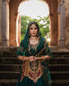Majestic Moments: The Bride's Journey in Luxurious Indian Couture