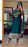 New Designer Long Top , Pant and Dupptta In Fancy StyleLM-422