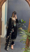 Velvet Kurta for Majestic Ethnic Looks