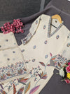 Designer White Kurti Set with Multicolour Embroidery | women’s ethnic outfit sets |