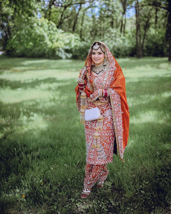 Stunning Indian Wedding Attire in Luxurious