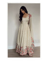 Blossom Elegance Gown Petal Whisper Couture Floral Reverie Dress